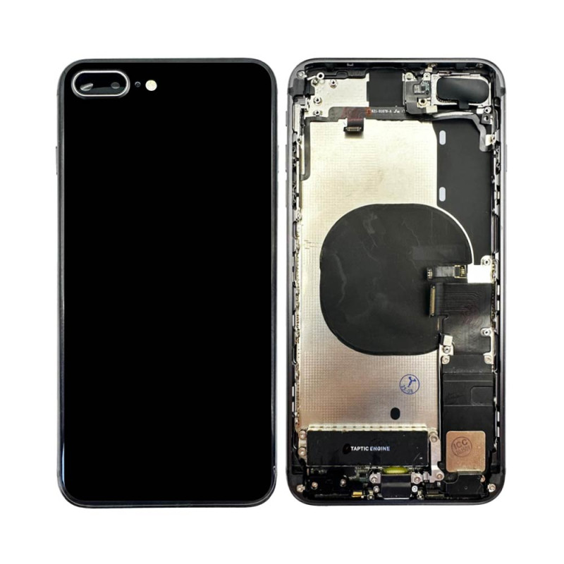 Coque de Réparation Complète Premium Apple iPhone 8 Plus Noir