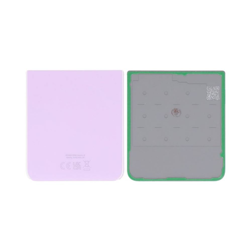 Cache Arrière Premium Samsung Galaxy Z Flip 3 5G F711 (Inférieur) Lavande