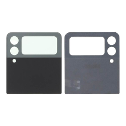 Cache Arrière Premium Samsung Galaxy Z Flip 3 5G F711 (Supérieur) Noir