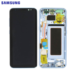 Ecran Tactile Original Samsung Galaxy S8 G950 GH97-20457D GH97-20458D GH97-20473D GH97-20629D Bleu