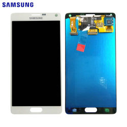 Ecran Tactile Original Samsung Galaxy Note 4 N910 GH97-16565A Blanc