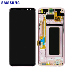 Ecran Tactile Original Samsung Galaxy S8 Plus G955 GH97-20470E GH97-20564E GH97-20565E Rose