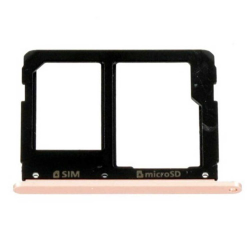 Tiroir SIM Premium Samsung Galaxy A3 2016 A310 Rose