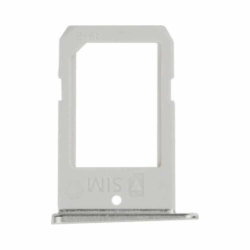 Tiroir SIM Premium Samsung Galaxy S6 Edge G925 Argent