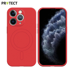 Coque de Protection MagSafe IZ001 PROTECT pour Apple iPhone 11 Pro Max Rouge