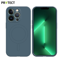 Coque de Protection MagSafe IZ001 PROTECT pour Apple iPhone 13 Pro Bleu