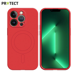 Coque de Protection MagSafe IZ001 PROTECT pour Apple iPhone 13 Pro Max Rouge