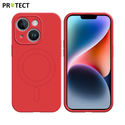 Coque de Protection MagSafe IZ001 PROTECT pour Apple iPhone 14 Rouge