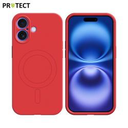 Coque de Protection MagSafe IZ001 PROTECT pour Apple iPhone 16 Plus Rouge