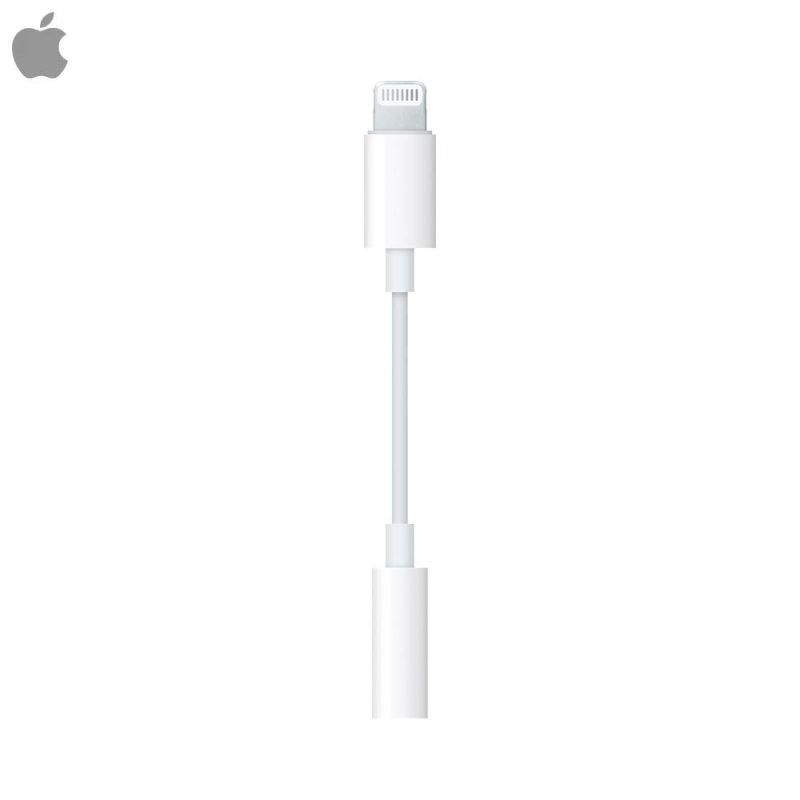 Adaptateur Lightning vers Jack Apple MMX62ZM/A Blanc