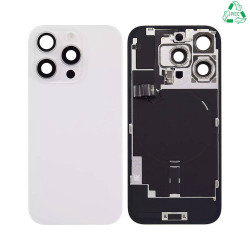 Cache Arrière Original Pulled (PIEC) Apple iPhone 16 Pro Grade A++ Titane Blanc
