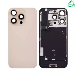 Cache Arrière Original Pulled (PIEC) Apple iPhone 16 Pro Grade A++ Titane Sable