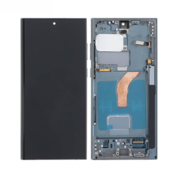 Ecran Tactile Soft Oled avec Châssis Samsung Galaxy S22 Ultra S908 Vert
