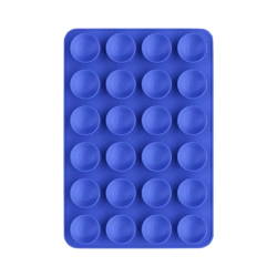 Support Ventouse Silicone Universel pour Smartphone Bleu