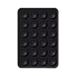 Support Ventouse Silicone Universel pour Smartphone Noir