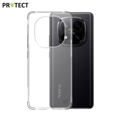 Coque Silicone Renforcée PROTECT pour Xiaomi Redmi Note 14 Pro+ 5G Transparent