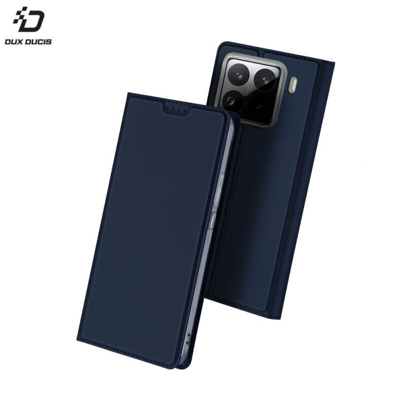 Housse de Protection Skin Pro Dux Ducis pour Xiaomi 15 Pro Bleu