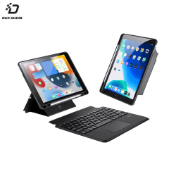 Housse de Protection avec Clavier Rétroéclairé DK Dux Ducis pour Apple iPad 7/iPad 8/iPad Air 3/iPad Pro 10.5\" (1e génération)/