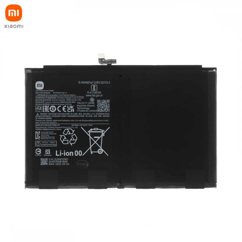 Batterie Originale Xiaomi Redmi Pad/Redmi Pad SE 11 1330101000107A BN81