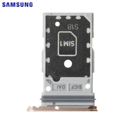 Tiroir SIM Original Samsung Galaxy S25 S931/Galaxy S25 Plus S936 GH98-49874F Rose Gold