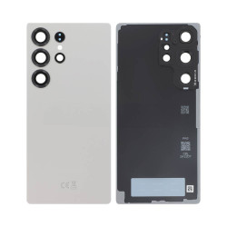 Cache Arrière Premium Samsung Galaxy S25 Ultra S938 Gris Titane