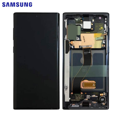 Ecran Tactile Original Samsung Galaxy Note 10 N970 GH82-20817A GH82-20818A Noir