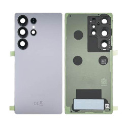 Cache Arrière Premium Samsung Galaxy S25 Ultra S938 Bleu Titane