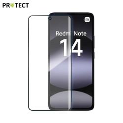Verre Trempé Intégral PROTECT pour Xiaomi Redmi Note 14 4G Noir