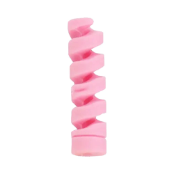 Protection pour Câble en Silicone (x4) Rose