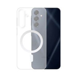 Coque Silicone MagSafe Compatible pour Samsung Galaxy A16 5G A166/Galaxy A16 4G A165 Transparent