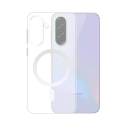 Coque Silicone MagSafe Compatible pour Samsung Galaxy A36 5G A366/Galaxy A56 5G A566 Transparent