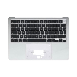 Top Case Apple MacBook Air M3 13\" (2024) A3113 Rétro-Éclairage AZERTY Argent