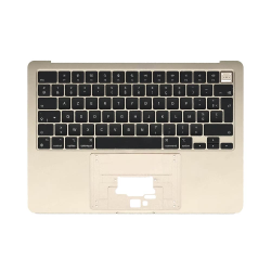 Top Case Apple MacBook Air M2 13\" (2022) A2681 Rétro-Éclairage AZERTY Lumière Stellaire