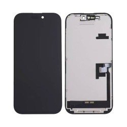 Ecran Tactile Incell FHD LTPS Apple iPhone 16 Pro (120Hz IC Removable COF) Noir