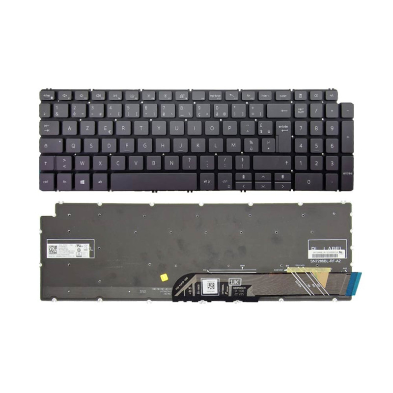 Clavier PC Portable DELL Latitude 15 3510 (2019) AZERTY - P101F
