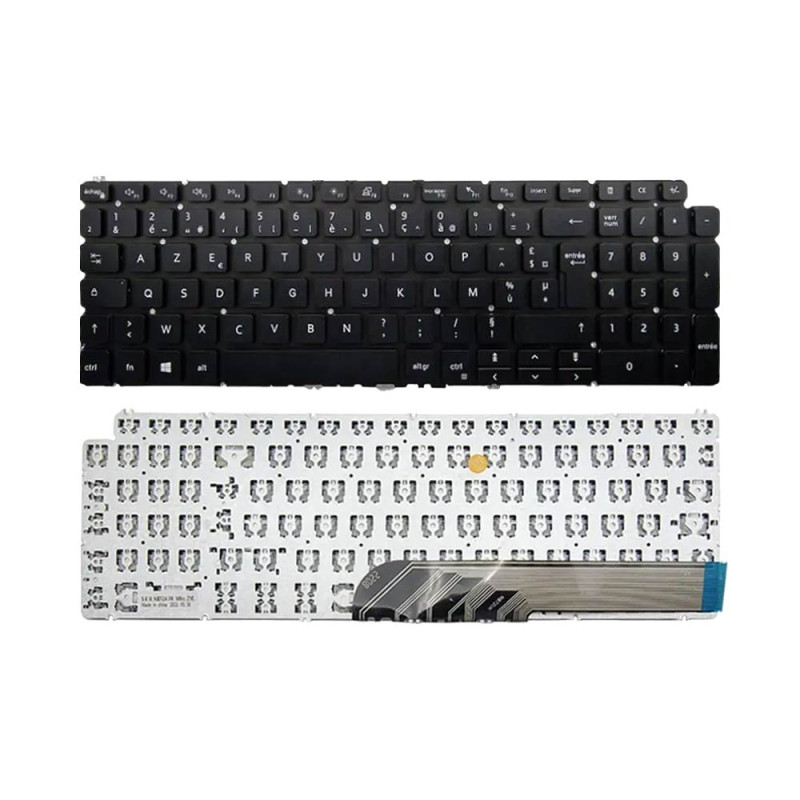 Clavier PC Portable DELL Inspiron 15 5000/ 5584/ 5590/ 5593/ 5594/ 5598 AZERTY