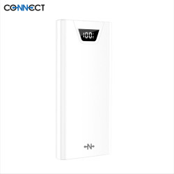 Batterie Externe Power Bank CONNECT MC-BE10B01 10000mAh Blanc