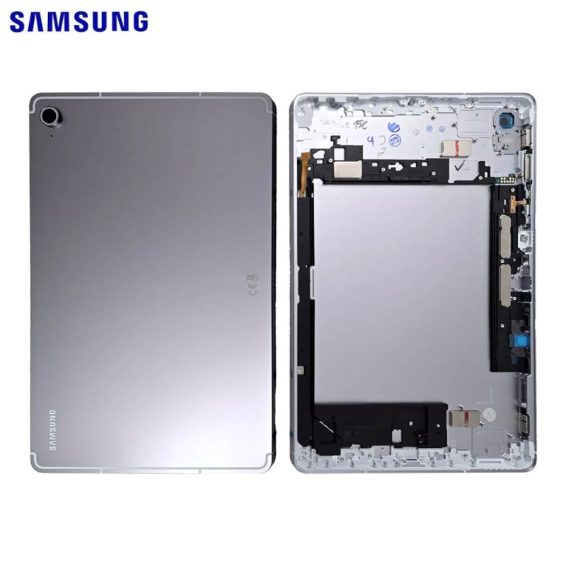 Cache Arrière Original Samsung Galaxy Tab S10 FE 5G X526/Galaxy Tab S10 FE Wi-Fi X520 GH82-37146B Argent