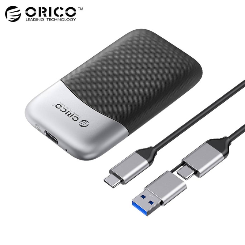 Disque Dur Externe SSD Orico TaiChi M5 vers USB-C/USB 3.2 (512Go) - Noir