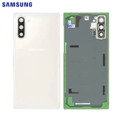 Cache Arrière Original Samsung Galaxy Note 10 N970 GH82-20528B Aura Blanc