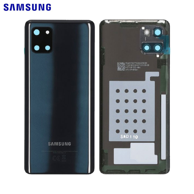 Cache Arrière Original Samsung Galaxy Note 10 Lite N770 GH82-21972A Noir Cosmos