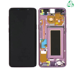 Ecran Tactile Original Refurb (PIEC) Samsung Galaxy S9 G960 Orchidée