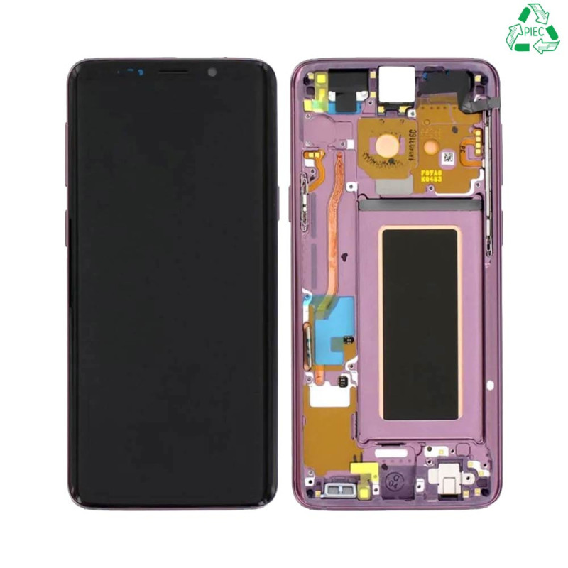Ecran Tactile Original Refurb (PIEC) Samsung Galaxy S9 G960 Orchidée