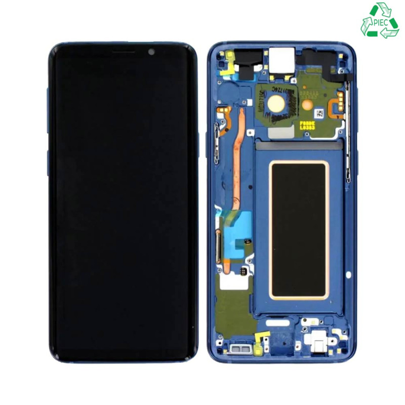 Ecran Tactile Original Refurb (PIEC) Samsung Galaxy S9 G960 Bleu