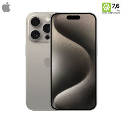 Smartphone Occasion Apple iPhone 15 Pro 128Go Grade B Titane Naturel