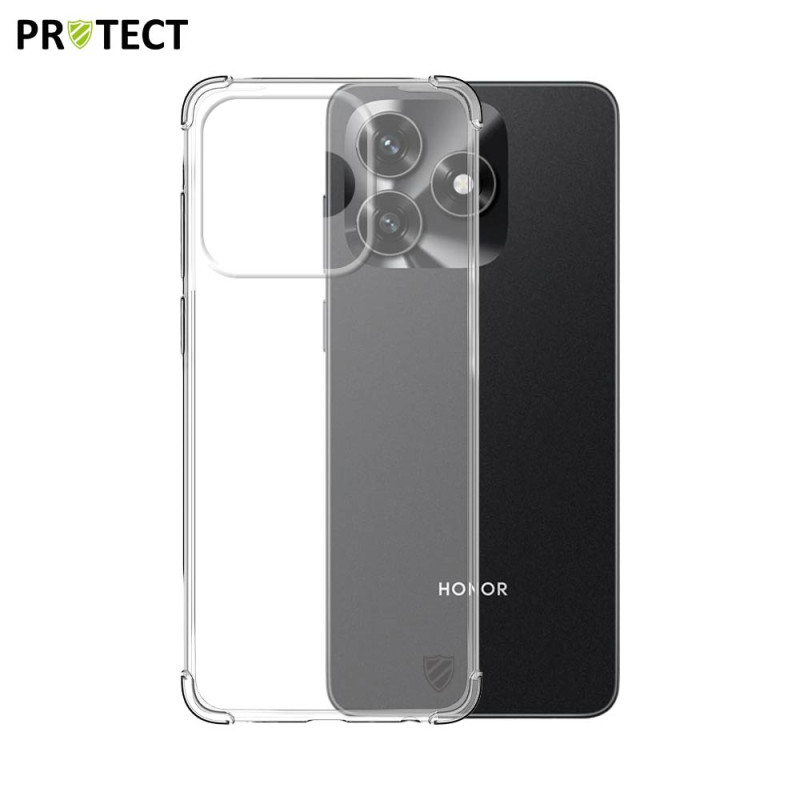 Coque Silicone Renforcée PROTECT pour Honor X5c Plus Transparent