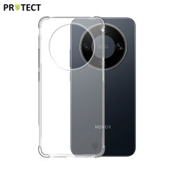 Coque Silicone Renforcée PROTECT pour Honor Magic 8 Lite 5G Transparent
