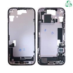 Châssis Intermédiaire Original Pulled (PIEC) Apple iPhone 15 Rose
