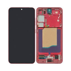 Ecran Tactile Soft Oled avec Châssis Samsung Galaxy S25 S931 Corail