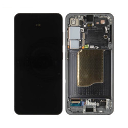 Ecran Tactile Soft Oled avec Châssis Samsung Galaxy S25 S931 Noir Absolu